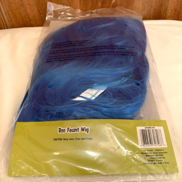 Boo Faunt Halloween Blue Wig NEW - Picture 3 of 6